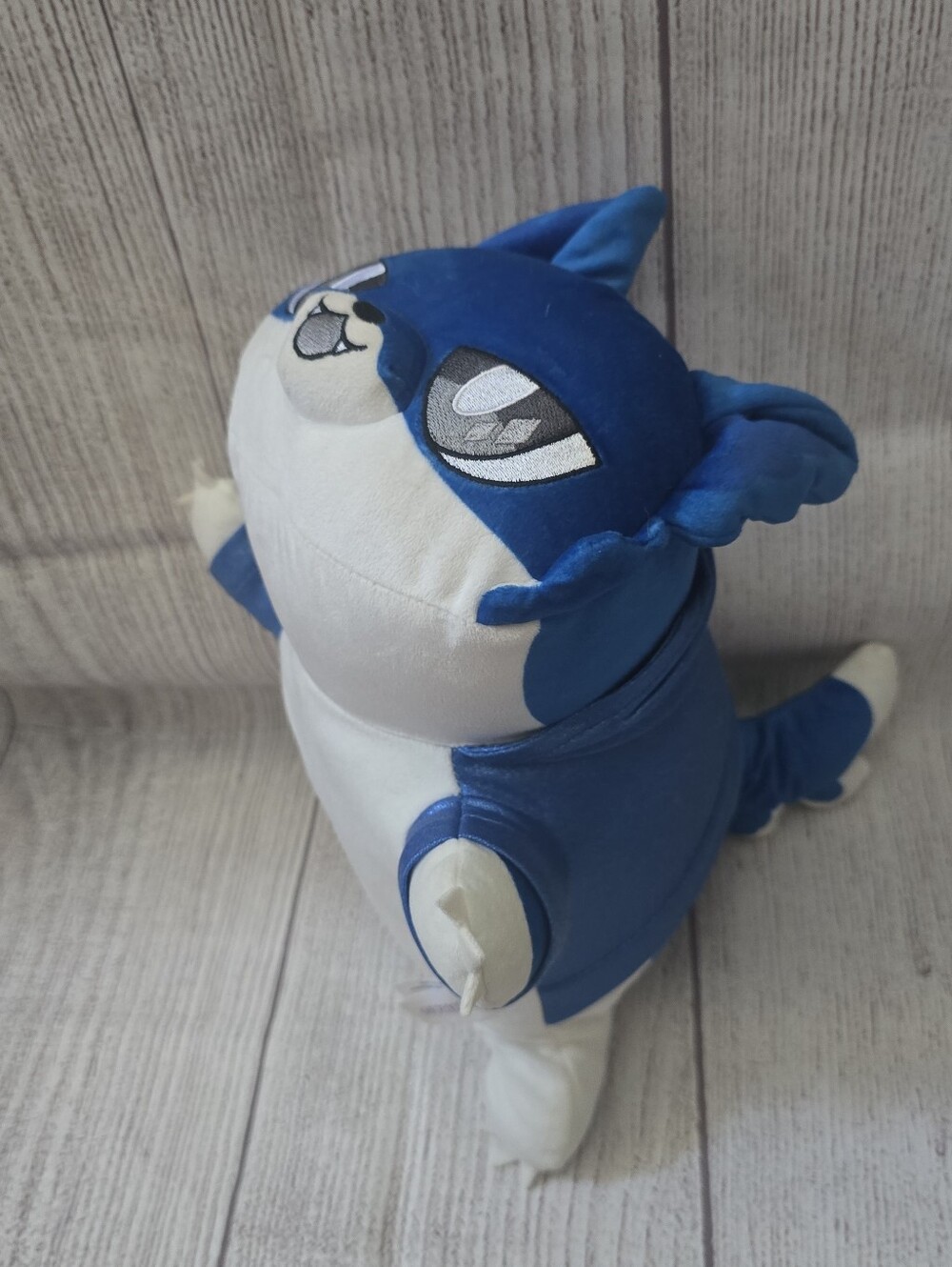 Aphmau Meemeows Plush 11" Mystery Cat Wolf Animal EIN Blue With Hoodie